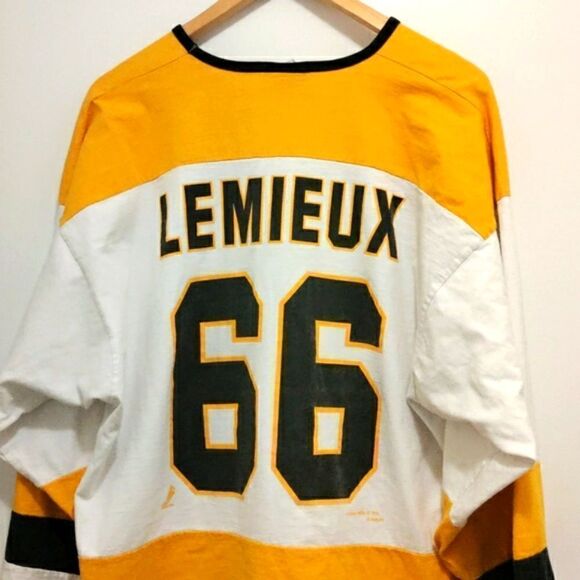 Vintage Pittsburgh Penguins Mario Lemieux T-Shirt - Picture 10 of 13